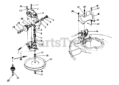 Yard Machines 12A-827A118 - Yard Machines Walk-Behind Mower (1999) (Sam's Club)