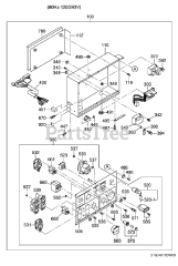 Subaru Robin RGV12K63151 - Subaru Robin Generator 2400 Control