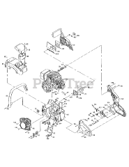 Craftsman 316.350851 (41CY85AR799) - Craftsman Chainsaw (Sears)
