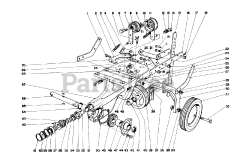 Toro 58000 - Toro 26" Tiller (SN: 001000001 - 001999999) (1971)
