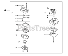 Echo EDR-210 - Echo Reversible Engine Drill (SN: E52313001001 - E52313999999)