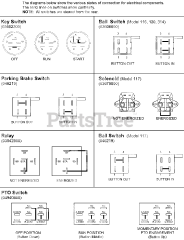Gravely 988116 (HR 1548 FLP) - Gravely Pro-Hydro 48" Walk-Behind Mower, Pro-Steer, 15hp Kawasaki (SN: 000101 - 002999) Continuity Diagram - Pro Steer
