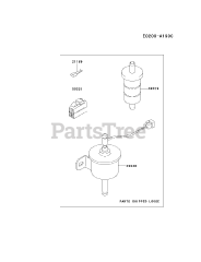Kawasaki FD620D-AS18 - Kawasaki Engine FUEL-TANK/FUEL-VALVE