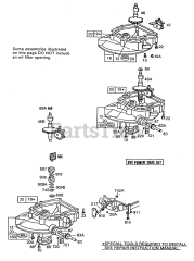 Briggs & Stratton 110908-1297-01 - Briggs & Stratton Vertical Engine (3)Sump Bases,Right Angle Dr