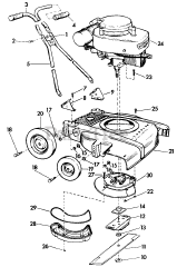 Lawn-Boy 3050 - Lawn-Boy Walk-Behind Mower (SN: 900000001 - 999999999) (1959) MODELS 3050 AND 7050 MOWERS