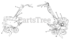 Poulan HD F550 M - Poulan Front-Tine Tiller (2003)