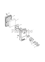 Kohler CS10-931618 - Kohler Command PRO Engine, Basic Version, 10hp, 7.46kW Air Intake/Filtration 10-7-4