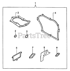 Echo EG-3500 - Echo Generator (SN: 00000 - 02737) Gasket Kit