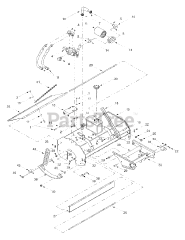 White Outdoor 190-825-101 - White Outdoor 30" Hydraulic Tiller Attachment (2002)