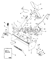 Toro 06-42ST01 - Toro 42" Snow Thrower Attachment (1980)