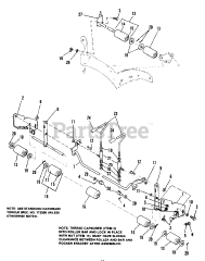 Simplicity 7013 (1690015) - Simplicity Baron Lawn Tractor, 13hp