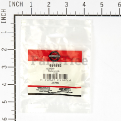 Snapper 810037 Use 691593: Screw - image 3