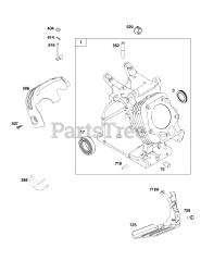 Briggs & Stratton 19L232-0055-F1 - Briggs & Stratton Horizontal Engine