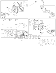 Briggs & Stratton 61E877-0108-J1 - Briggs & Stratton Vertical Engine