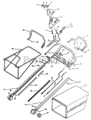 Toro 684190 - Toro Rear Grass Catcher Assembly
