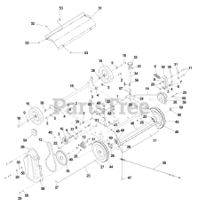 Husqvarna DT 22 B5NRA (968999212) - Husqvarna 22" Dethatcher (2005-11) Body Assembly
