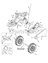Columbia CRT 18 H (21AB455C897) - Columbia 18" Tiller (2014)