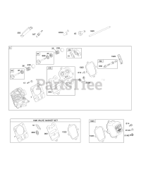 Briggs & Stratton 124032-0101-E1 - Briggs & Stratton Horizontal Engine Cylinder Head