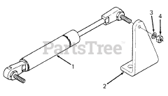 Cub Cadet 805 (136-192-100) - Cub Cadet Lawn Tractor Gas Spring Kit