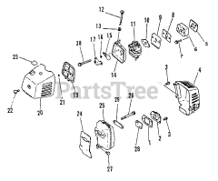 Echo SRM-3000 - Echo String Trimmer (SN: 027001 - 034000)