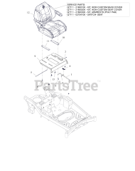 Ariens 918005 - Ariens Ikon 52" Zero-Turn Mower, 23hp Kawasaki FR (SN: 000101 - 030000)