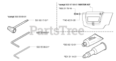Husqvarna 357 XP - Husqvarna Chainsaw (2005-02) *Accessories