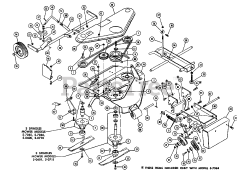 Toro 5-0711 - Toro 36" Side-Discharge Mower Deck (1972)