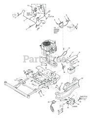 Scag SFZ52H-26KT - Scag Freedom Z 52" Zero-Turn Mower, 26hp Kohler (SN: S6700001 - S6799999) (Rev 01) EXHAUST AND ELECTRICAL SYSTEM - SFZ52H