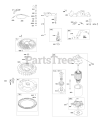 Briggs & Stratton 44N777-0124-E1 - Briggs & Stratton Vertical Engine