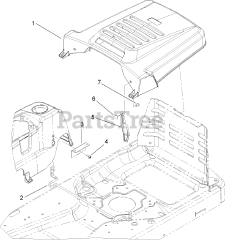 Toro 79314 - Toro Engine Cover Kit for Mower