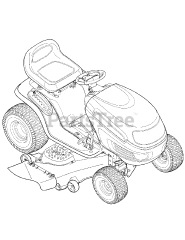 White Outdoor LT-950 H (13AP616P790) - White Outdoor 50" Lawn Tractor (2006) Quick Reference