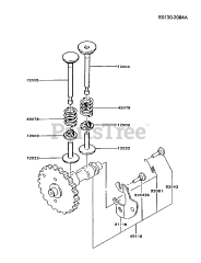 Kawasaki FA210R-JS00 - Kawasaki Engine VALVE/CAMSHAFT