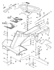 Snapper E 331413KVE (80438) - Snapper 33" Rear-Engine Riding Mower, 14hp Front End Steering (Part 1)
