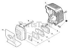 Echo EDR-260 - Echo Reversible Engine Drill (SN: E52412001001 - E52412999999)