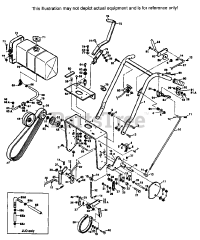 Scag SW36-12B - Scag 36" Walk-Behind Mower, 12hp Briggs & Stratton, Metal Tanks HANDLE ASSEMBLY