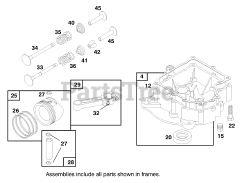 Toro 71208 (13-38 XL) - Toro Lawn Tractor (SN: 089000001 - 089999999) (1998) Engine Briggs Stratton Model 28m707-1122-E1 3