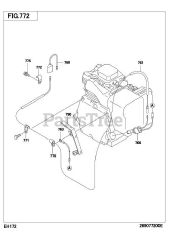 Subaru Robin EH172D23610 (EH17-2) - Subaru Robin Engine 772 Electric Device