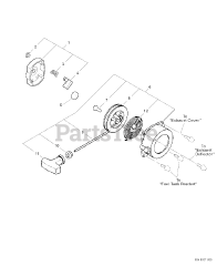 Echo EA-500 - Echo Earth Auger (SN: E02103001001 - E02103999999) Starter