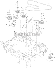 Exmark LZS88CDYM96RW0 - Exmark 96" Lazer Z Diesel Zero-Turn Mower, Yanmar 3TNV88C (SN: 413950474 - 416150474) (Rev C) (2023)