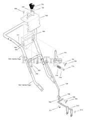 Craftsman C950-52421-1 - Craftsman 30" Snow Thrower, Canada (2005) (Sears)