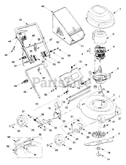 Bolens 18A-V17-765 - Bolens Walk-Behind Mower, Electric (2004)
