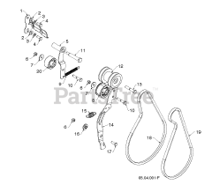 Poulan Pro PR 271 (961920073-01) - Poulan Pro Snow Thrower (2014-05) CHASSIS ENGINE PULLEYS