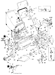 Power Streak 223-8504-00 - Power Streak Walk-Behind Mower (1985) (Goodyear) Parts