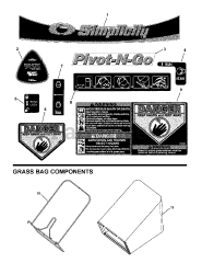Simplicity SMIPVH 21725 (7800893) - Simplicity 21" Walk-Behind Mower, 7.25hp
