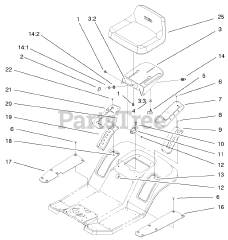 Toro 71199 (12-32 XL) - Toro Lawn Tractor (SN: 099000001 - 099999999) (1999)