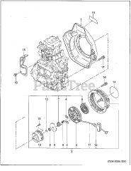 Subaru Robin RGD330017640 - Subaru Robin Generator 500 Cooling &amp; Starting