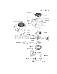 Kawasaki FR691V-BS19 - Kawasaki Engine COOLING-EQUIPMENT
