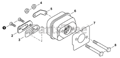 Echo CS-400 - Echo Chainsaw (SN: C08111001001 - C08111999999)