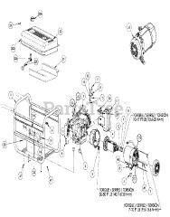 Black Max BM 10722 - Black Max Generator General Assembly