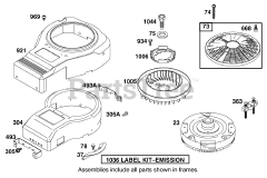 Toro 71226 (16-38 XLE) - Toro Lawn Tractor (SN: 210000001 - 210999999) (2001) Engine Briggs Stratton Model 28q777-0690-E1 7
